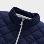 Quilted Bomber Jacket with Fleece Lining for Men - View 5