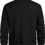 Quilted Zip-Up Jacket with Stand Collar for Men - View 18