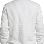 Quilted Zip-Up Jacket with Stand Collar for Men - View 7