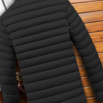 Quilted Zip-Up Puffer Jacket for Men - View 13