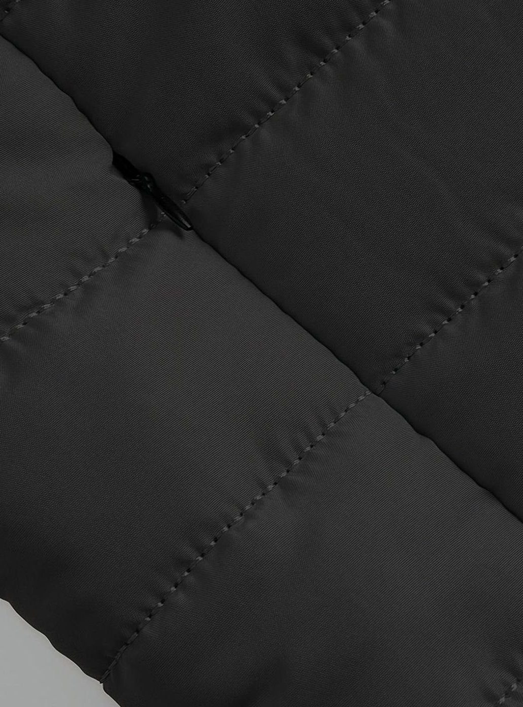 Quilted Zip-Up Puffer Jacket for Men - View 16
