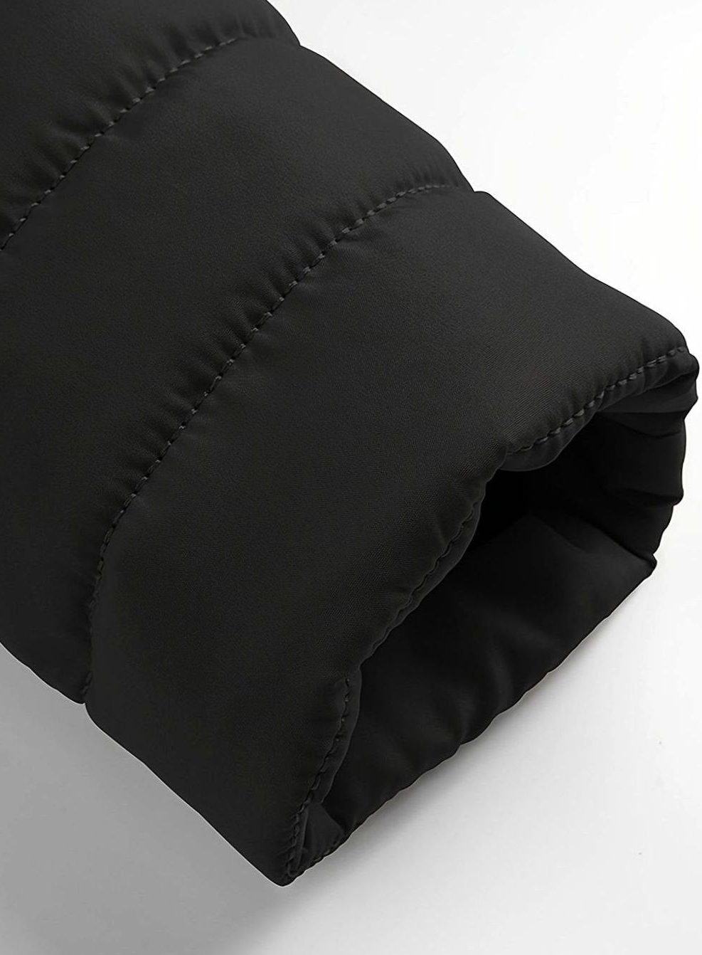 Quilted Zip-Up Puffer Jacket for Men - View 17