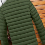 Quilted Zip-Up Puffer Jacket for Men - View 23