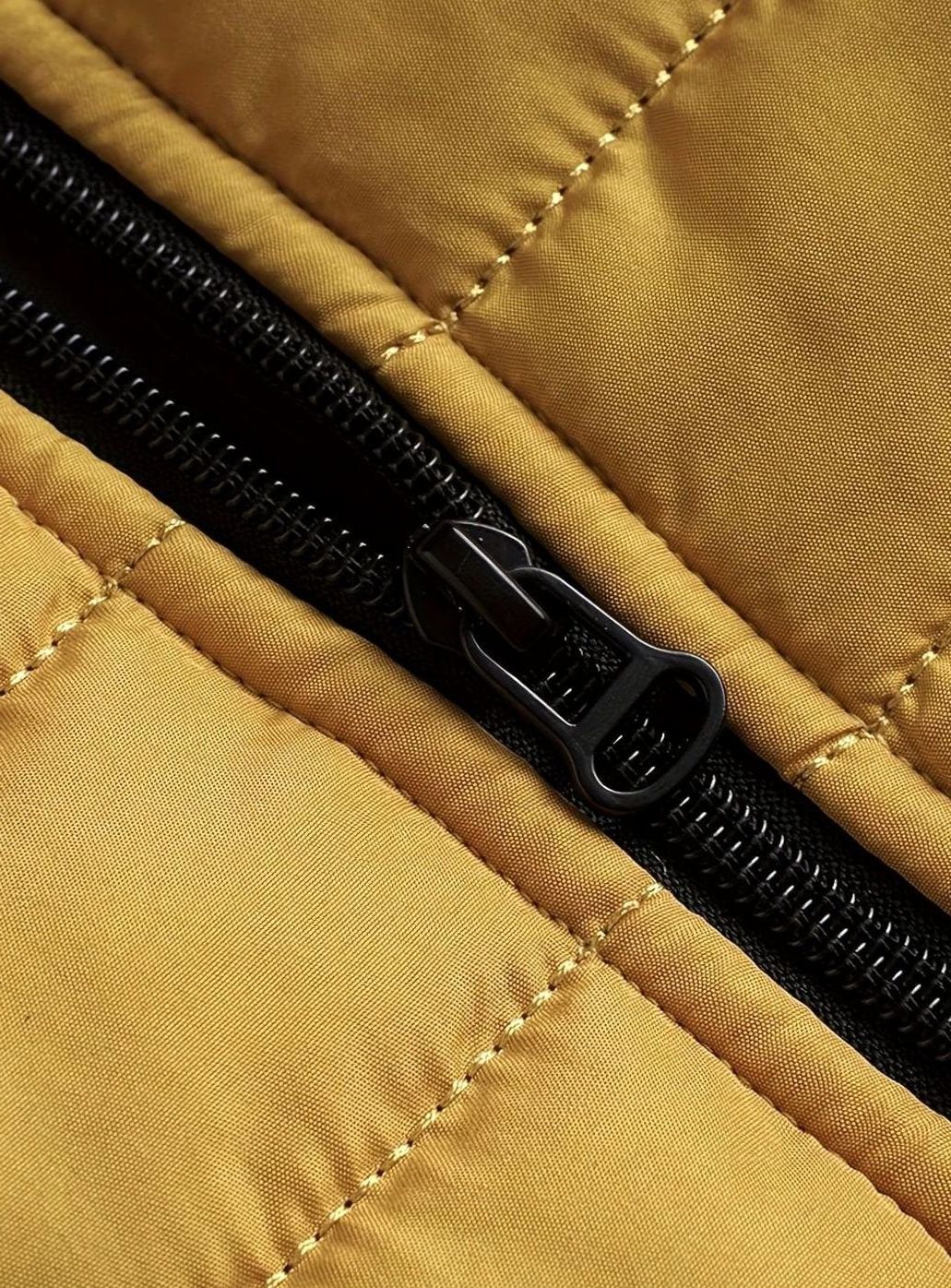 Quilted Zip-Up Puffer Jacket for Men - View 5