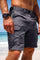 Relaxed Fit Cargo Shorts with Multi-Pocket for Men
