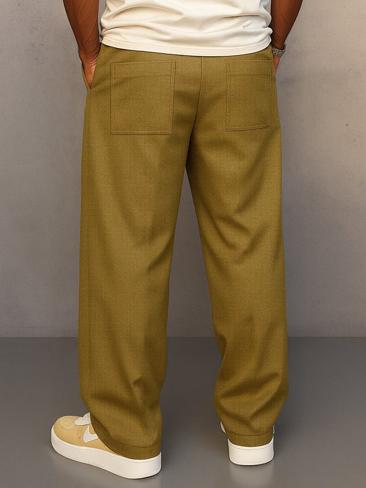 Relaxed Fit Jogger Pants for Men - View 9