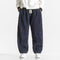 Ribbed Corduroy Relaxed Fit Trousers for Men