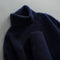 Brushed Knit Turtleneck Sweater for Men