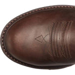 Round Toe Mid Calf Cowboy Boots for Men - View 12