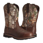 Round Toe Mid Calf Cowboy Boots for Men - View 6