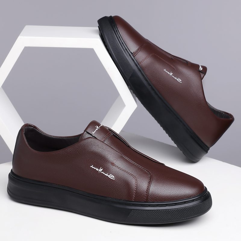 Round Toe Slip-On Sneakers for Men - View 13