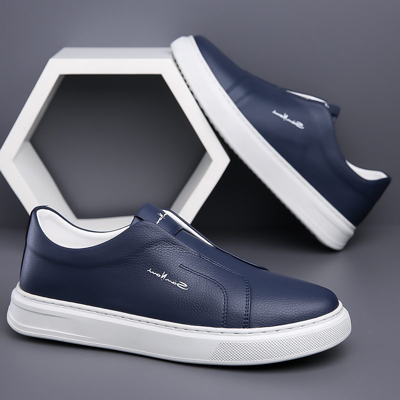 Round Toe Slip-On Sneakers for Men - View 9