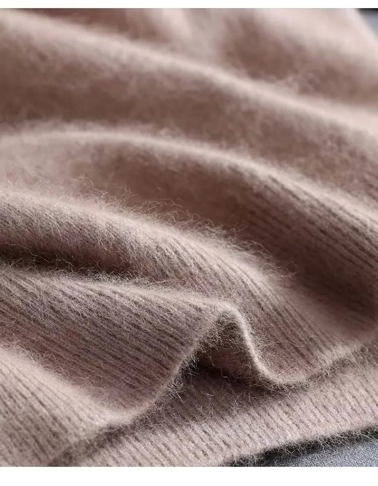 Short Sleeve Crew Neck Knit Cashmere Sweater for Men - View 8