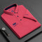 Short Sleeve Polo Shirt for Men - Red