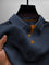 Short Sleeve Textured Polo Shirt for Men - Dark Blue