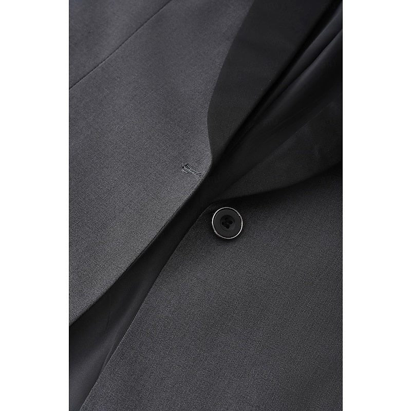 Single-Button Shawl Collar Two-Piece Suit for Men - View 20