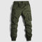 Slim Fit Cargo Trousers for Men - Green