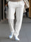 Slim Fit Pants with Seam Detail for Men