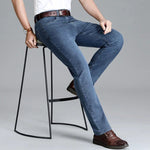 Slim Fit Stretch Denim Jeans for Men