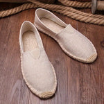Slip-On Espadrilles for Men - Beige
