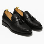 Slip-On Woven Tassel Loafers for Men
