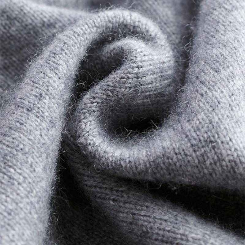 Stand Collar Half-Zip Knit Sweater for Men - View 8