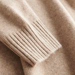 Stand Collar Half-Zip Knit Sweater for Men - View 2