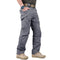 Straight Leg Cargo Trousers for Men - Grau