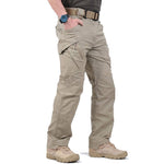 Straight Leg Cargo Trousers for Men - Khaki (fast ausverkauft)