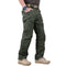 Straight Leg Cargo Trousers for Men - Grün