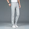 Stretch Straight Leg Bamboo Dress Pants for Men - Gray