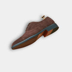Suede Cap Toe Lace-Up Oxford Shoes for Men - View 3