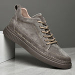 Suede Lace-Up Loafers for Men - View 12