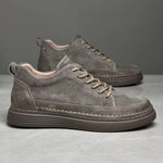 Suede Lace-Up Loafers for Men - View 13