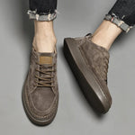 Suede Lace-Up Loafers for Men - View 18