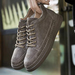 Suede Lace-Up Loafers for Men - View 19