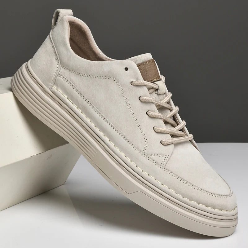 Suede Lace-Up Loafers for Men - View 24