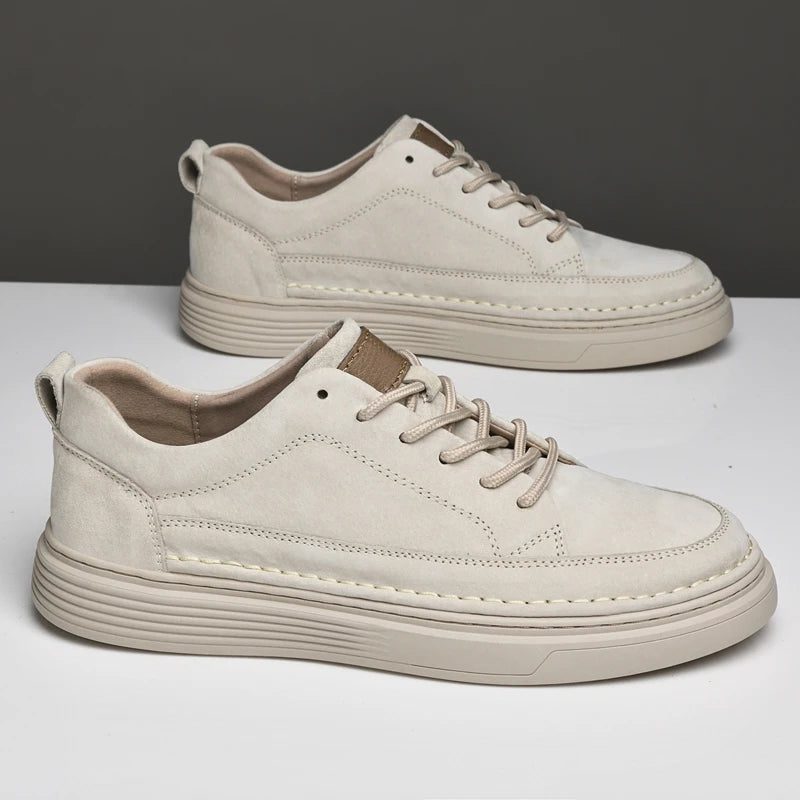 Suede Lace-Up Loafers for Men - View 27