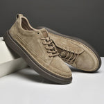 Suede Lace-Up Loafers for Men - View 29