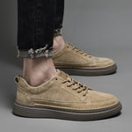 Suede Lace-Up Loafers for Men - View 4