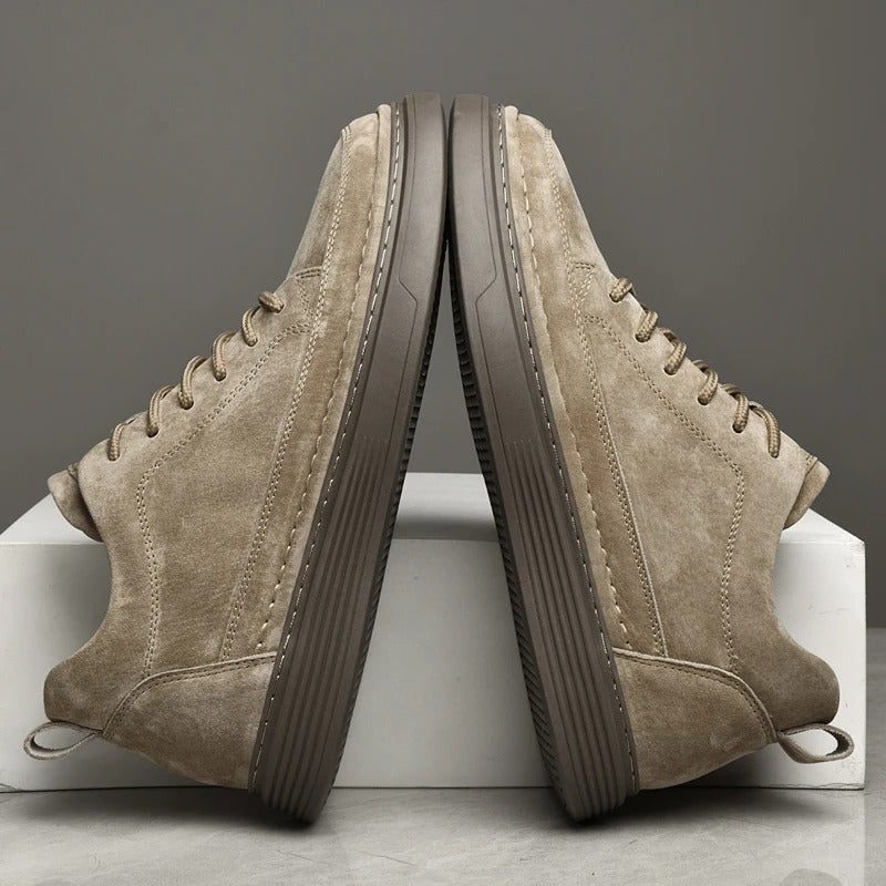 Suede Lace-Up Loafers for Men - View 5