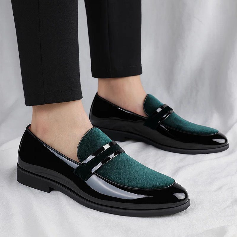 Suede Penny Loafers for Men - View 4