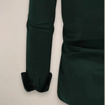Tailored Long Sleeve Button Up Dress Shirt with Spread Collar for Men - View 10