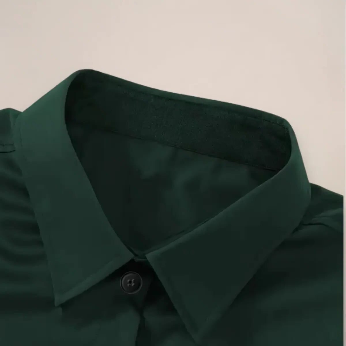 Tailored Long Sleeve Button Up Dress Shirt with Spread Collar for Men - View 9