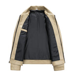 Vegan Leather Bomber Jacket for Men - View 2