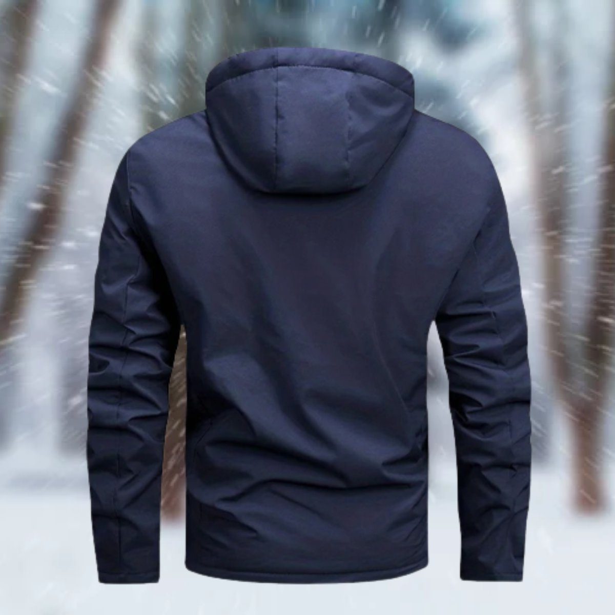 Waterproof Hooded Winter Parka Jacket for Men - View 5