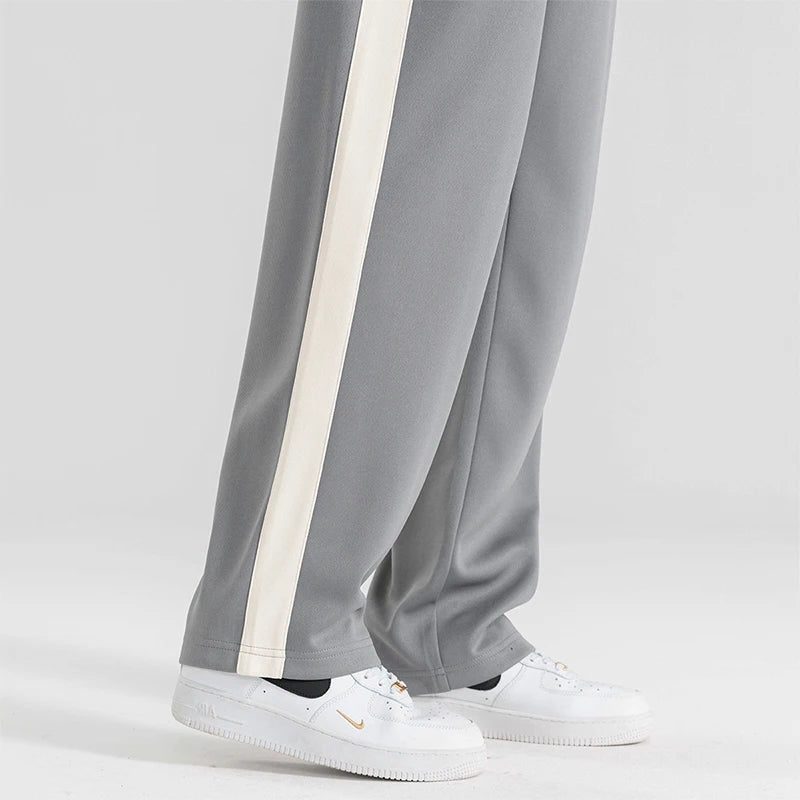 Wide-Leg Sweatpants with Side Stripe for Men - View 5