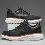 Woven Brogue Lace-Up Shoes for Men - View 4