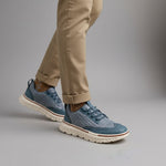 Woven Lace-Up Wingtip Brogue Shoes for Men - View 4