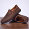 Woven Slip-On Man-Made Leather Loafers for Men